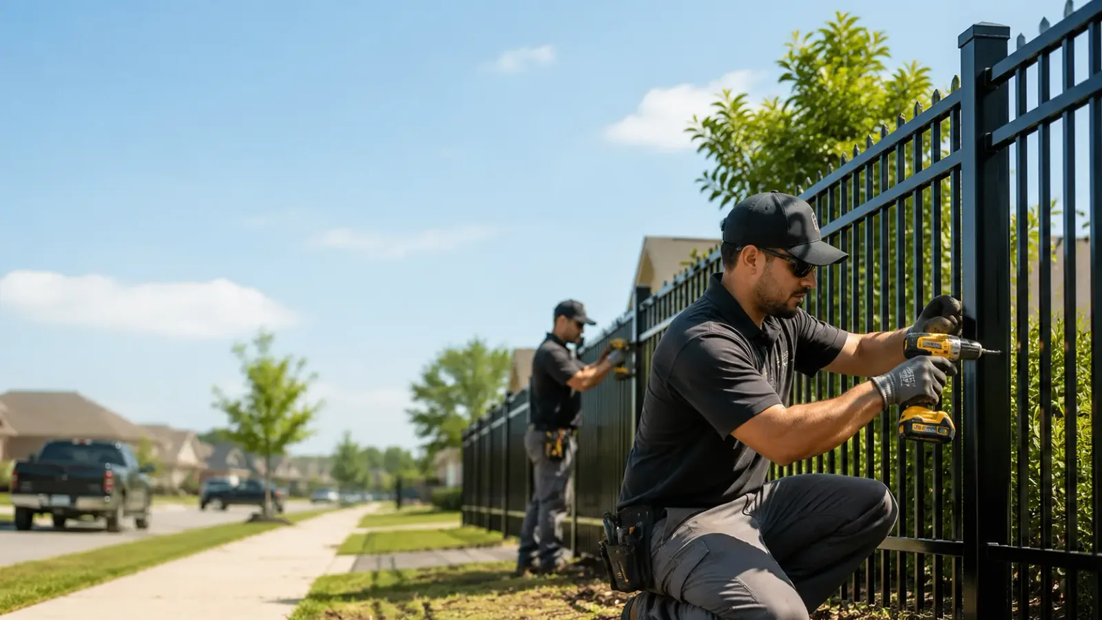 Metal Fence Installation in Sweet Home, TX